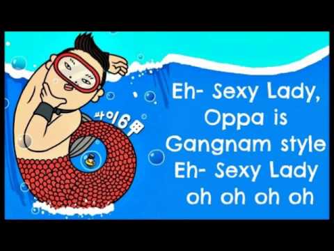 Gangnam Style Youtube English
